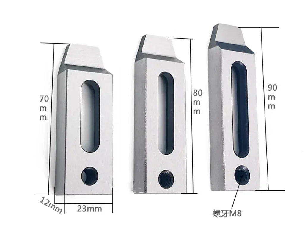 WEDM-Soporte de plantilla de acero inoxidable, herramienta de abrazadera, máquina EDM de alambre CNC, placa de presión de máquina de alambre lento, M6 M8 M10