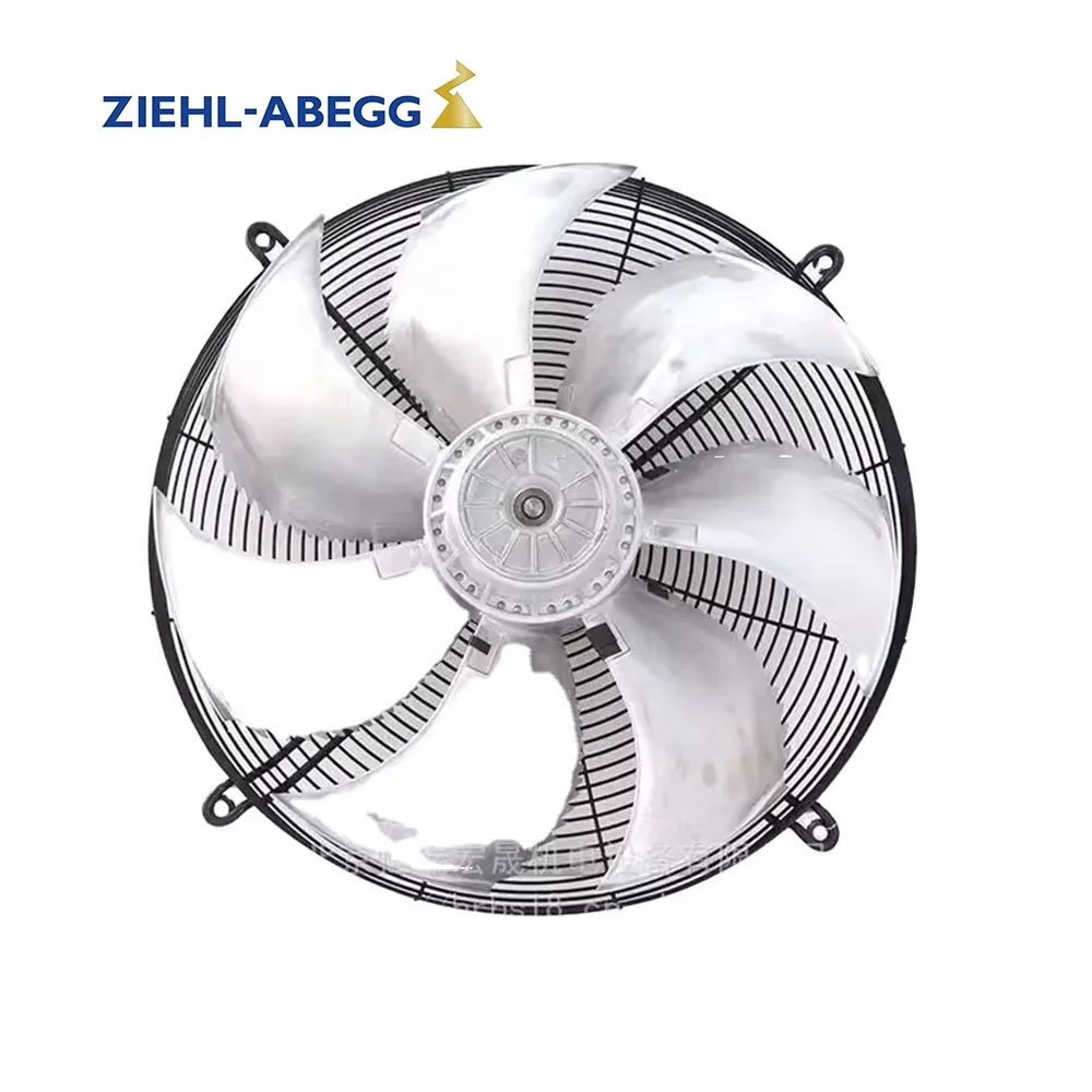 

Вентилятор осевой Ziehl-Abegg FN071-SDK.6F.V7P1 FN071-SDQ.6F.V7P1, 400В AC, 710мм, 940Вт, 900 об/мин, 15500м³/ч, для охлаждения конденсаторов холодильных установок