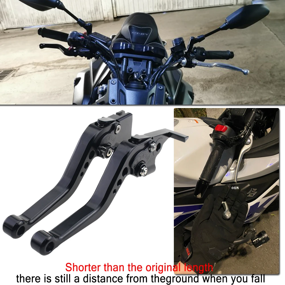 For Buell XB12R XB 12R 2009 Motorcycle CNC Adjustable Handles Lever Long/Short Brake Clutch Levers