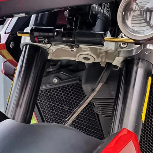 Imagen 2 del producto Estabilizador de dirección ajustable para motocicletas, Kit de montaje de soporte de amortiguador, compatible con TIGER 900 GT, TIGER900 RALLY, Tiger 850