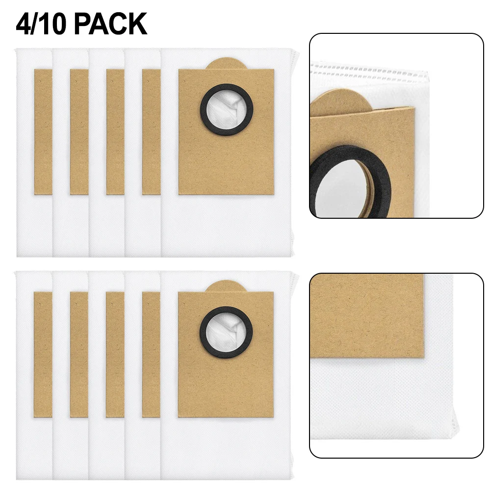 4/10pcs Large-Capacity Disposable Replacement Bags For Lefant M5 Pro / M5 Max / M5 Vacuum Cleaner Accessories