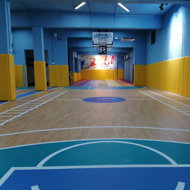 Beable Customized Private Indoor Basketball Court For Children Pupil Primary Shool Middle Shool With Lines And LOGO