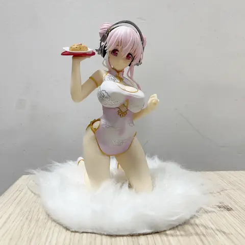 17CM Super Sonico sonic bikini swimwear Bunny Girl figure Action Anime model Doll toys For Christmas Gift