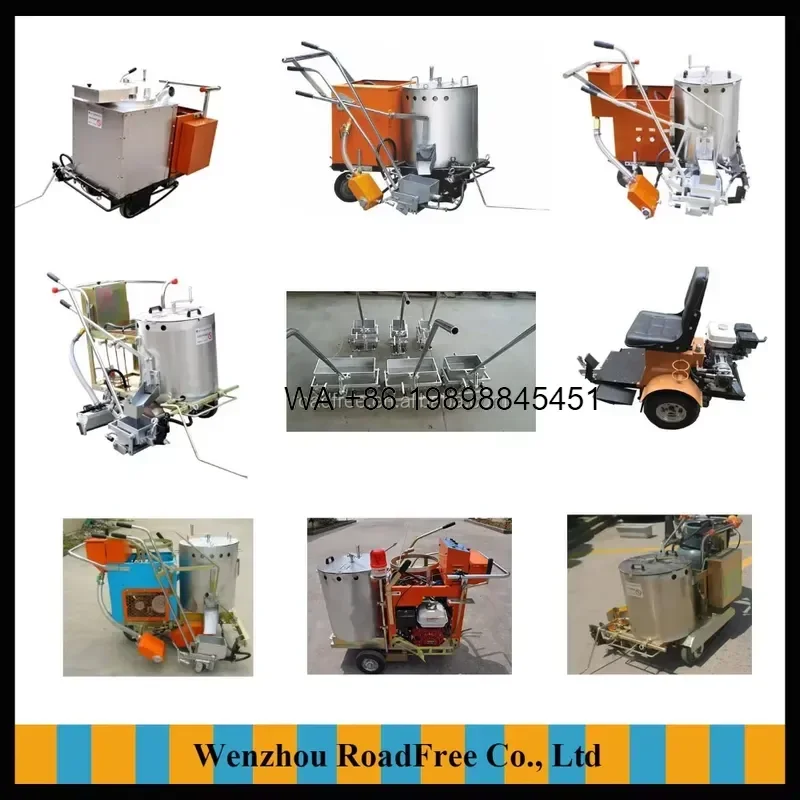 Wmwmnu Hand Spraying Road Line Marking for Pavement Parking Lot Traffic Lane Stripe Painting Tool
