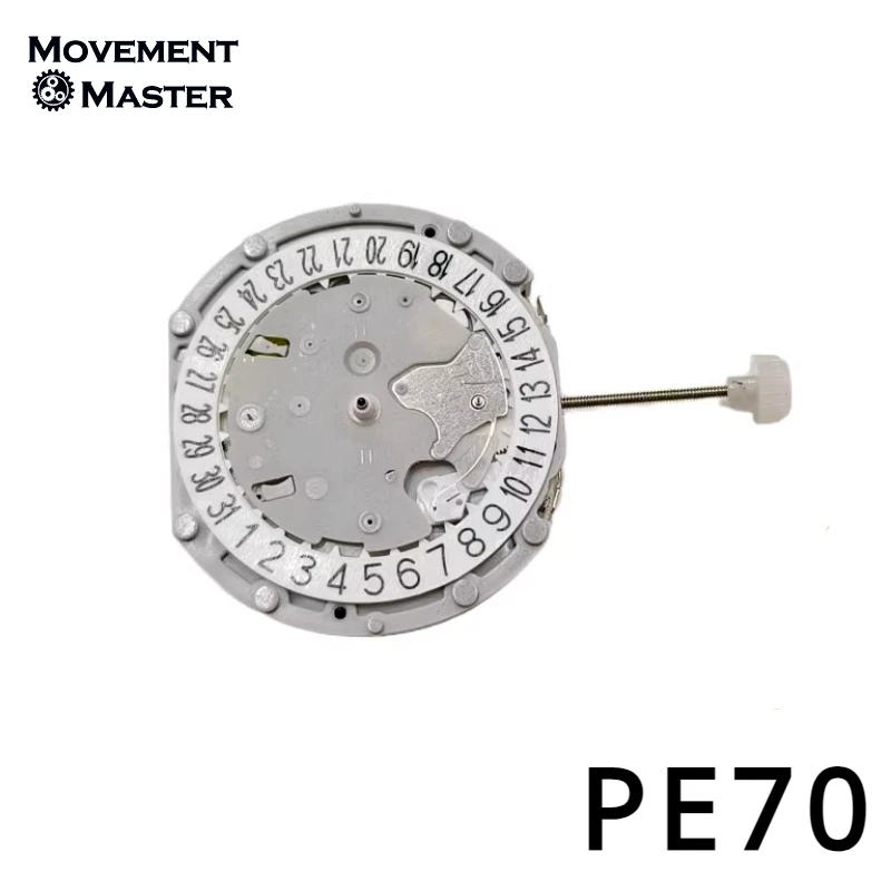 PE70 Five Needle Movement Multi Kinetic Quartz Movement Electronic Movement Five Needle Six Point Calendar