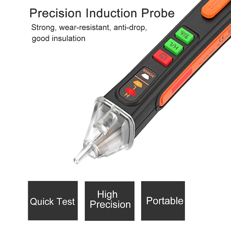 Smart Test Pencil Voltage Detector Pen Non-Contact 12-1000V Current Electric Sensor Voltage Tester Pen Meter Voltage Indicator