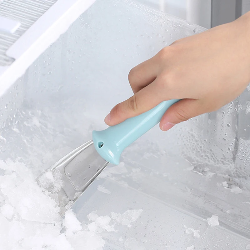 Defrosting Shovel Stainless Steel Freezer Ice Scraper Deicing Tool Refrigerator Deicer Shovel Kitchen Useful Fridge Accessories