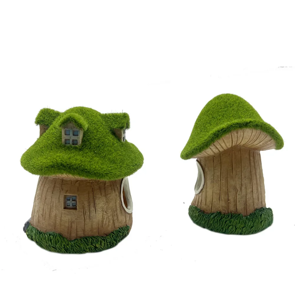 Aquarium Decoration Imitation Mountain Landscape Stone Cover Aquarium Ornaments Resin Figurines Algae Mushroom House Decor