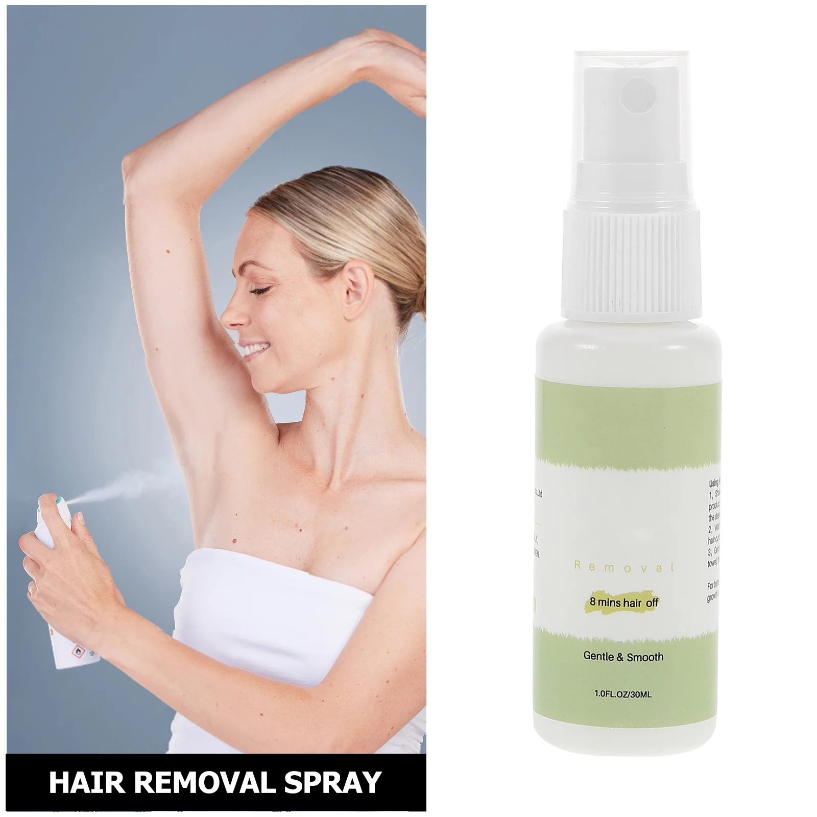 كريم حلاقة رغوي لإزالة الشعر اللطيف للوجه تحت الإبطين والساقين غير مؤلم ولا يترك بقايا بشرة ناعمة للنساء والرجال