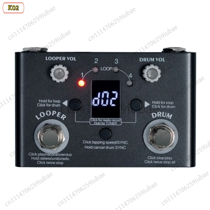 M Drum Machine, String‑Driven Guitar, Music Creation, Loop Pedal, Recording Tool, Portable Instrument for Composers