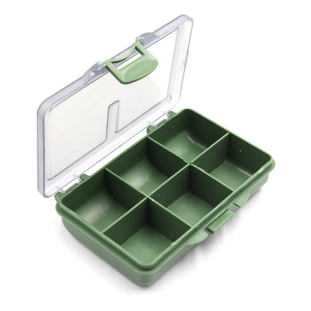 1-8 Compartments Storage Box Carp Fishing Tackle Boxes System Fishing Bait Boxes Soft Fish Lure Hook Bait Storage Case Organizer