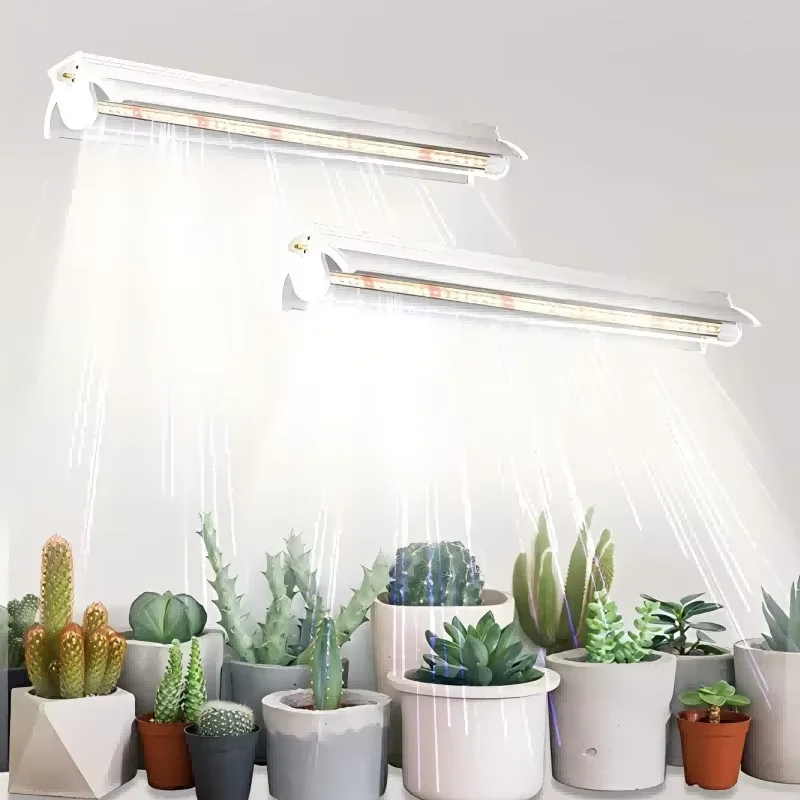 

2/4pcs T5 plant lamp tube-full-spectrum succulent plant light supplement lamp-with spotlight-EU Plug