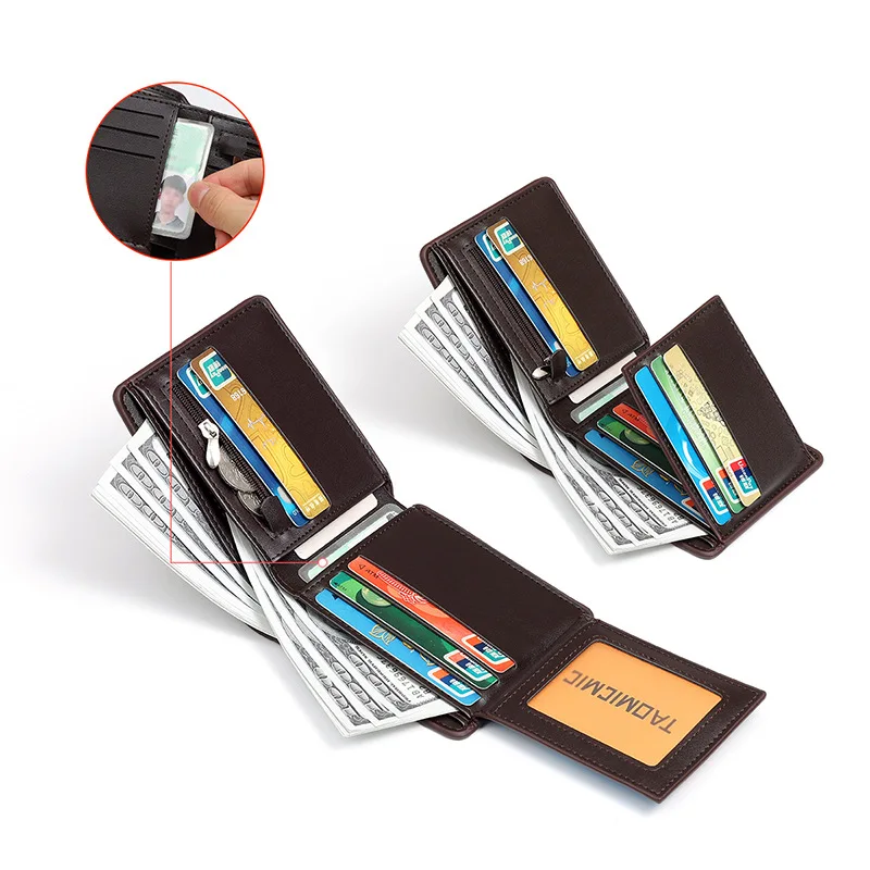 กระเป๋าสตางค์แบบพับสามตอนสไตล์ญี่ปุ่นสำหรับผู้หญิง วัสดุ PU น่ารัก เหมาะสำหรับนักเรียน มีซิป พกพาสะดวก ใช้เป็นกระเป๋าใส่เงินหรือเหรียญได้