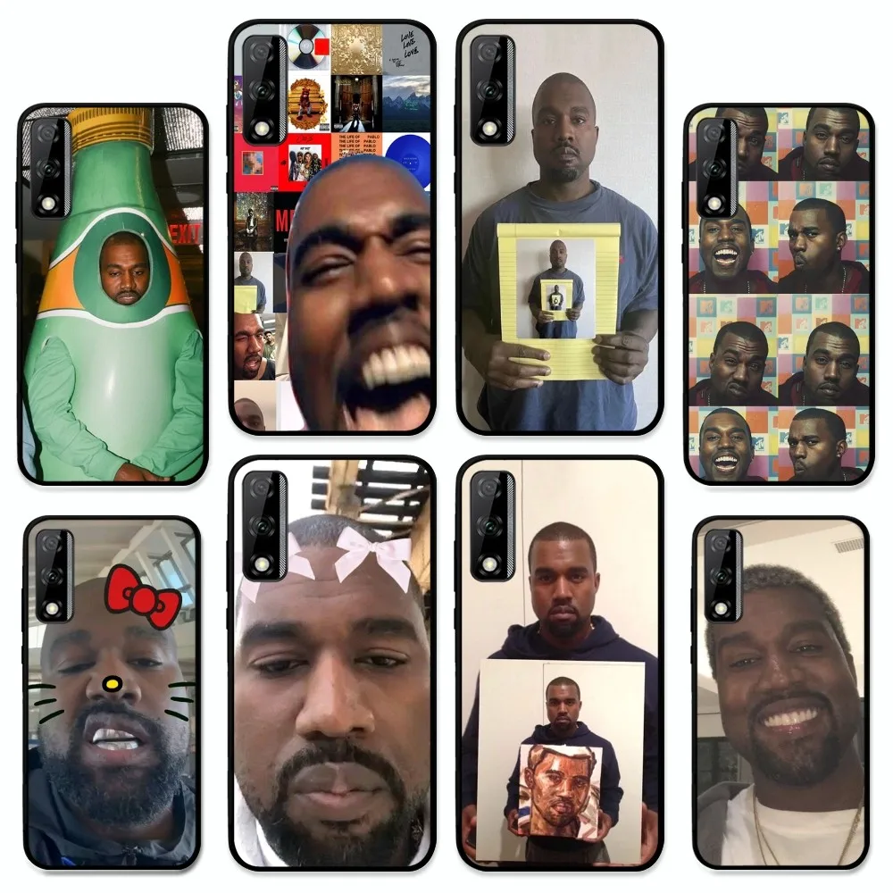 Funny Rapper K-Kanyes West Ye Phone Case For Huawei Y9 6 7 5 Prime Enjoy 7s 7 8 Plus 7a 9e 9plus 8E Lite Psmart Shell