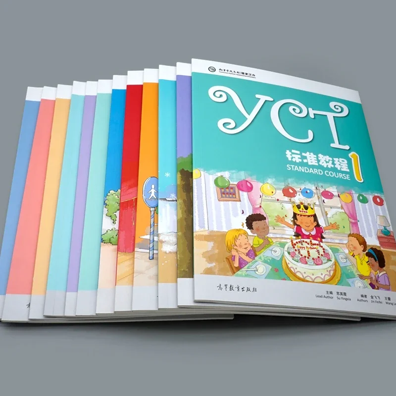 Yct Standard Course 1-6 Chinese Textbook +Activity Book for Entry Level Primary School and Middle School Students From Oversea