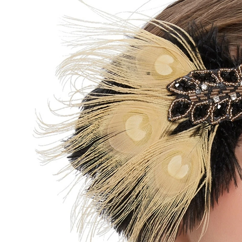 Eye-catching Hair Hoop Bohemia Headband Wedding Party Bride Hair Styling Photoshoots Headwear