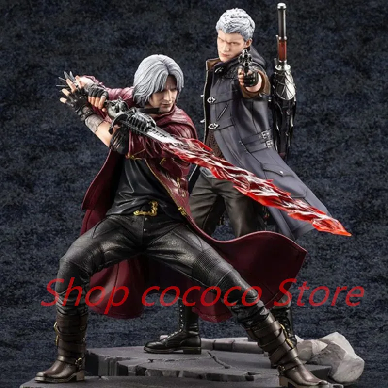 

25-28 см 1 дюйм ARTFX J Devil May-Cry NERO DANTE статуя экшн-фигурка модель игрушка кукла подарок