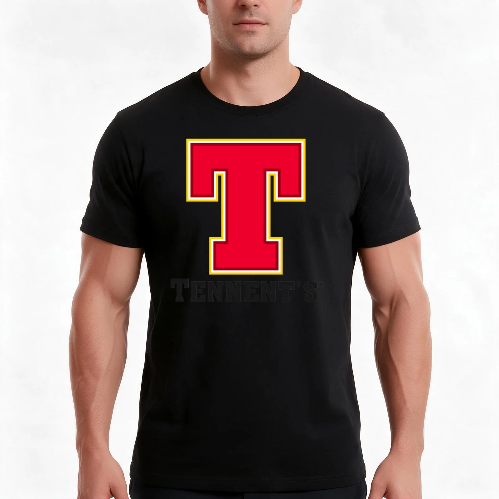 Tennent Lager T-Shirt Summer Casual Cotton Tee Oversized Streetwear Tops Vintage Graphic Print Loose Fit Short Sleeve