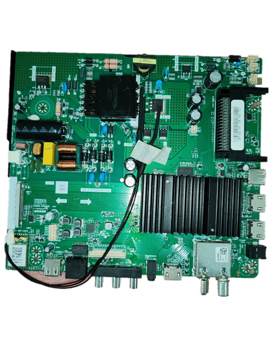 

Free shipping！HK.T.RT2874P739 4K wifi network TV motherboard Android system 1.5G+8G 63--75v 600ma