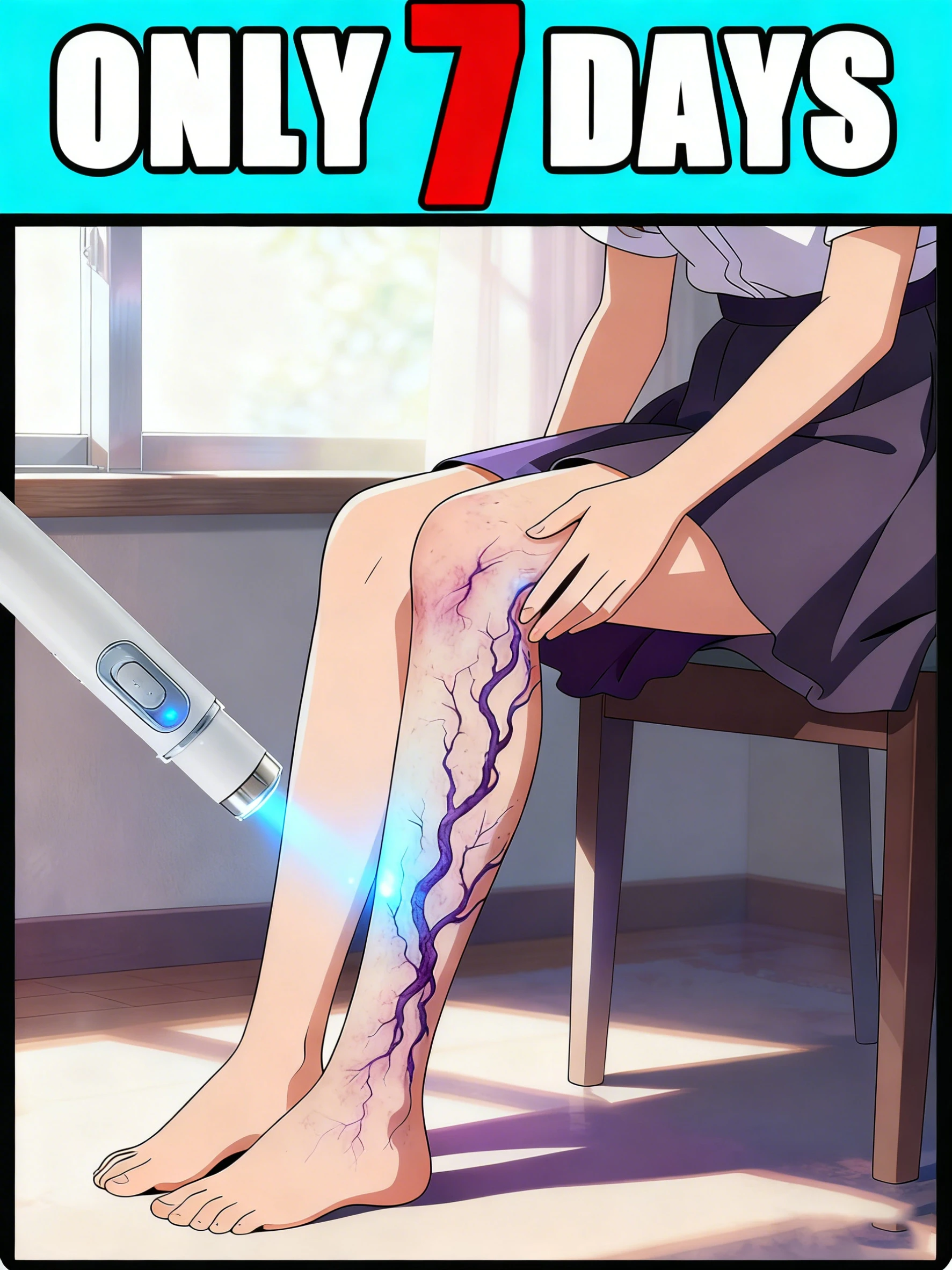 

The upgraded second-generation blue light laser for leg repair in 2025 will give you healthy legs.