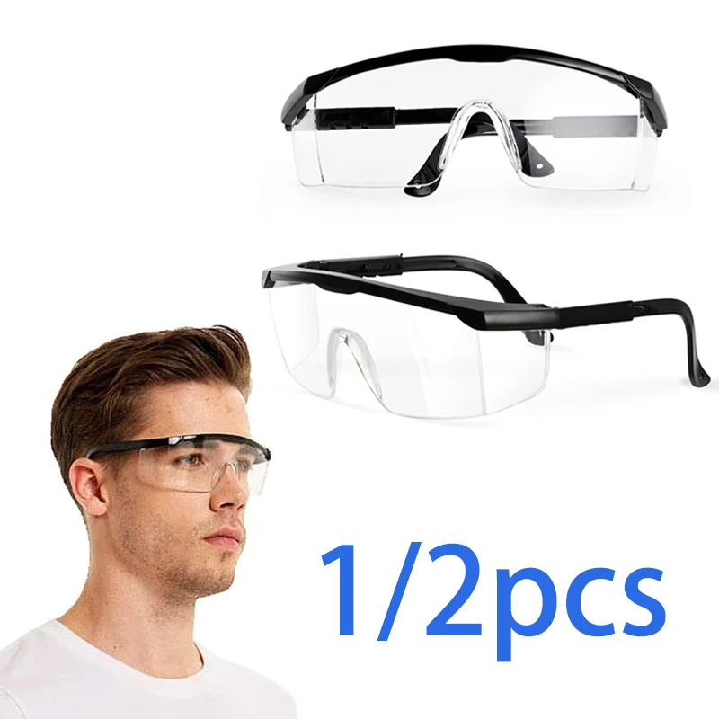 

Anti-Splash Work Safety Glasses Dustproof Industrial Eye Protection Lab Goggles Windproof Cycling Goggles Motorcycle Goggles