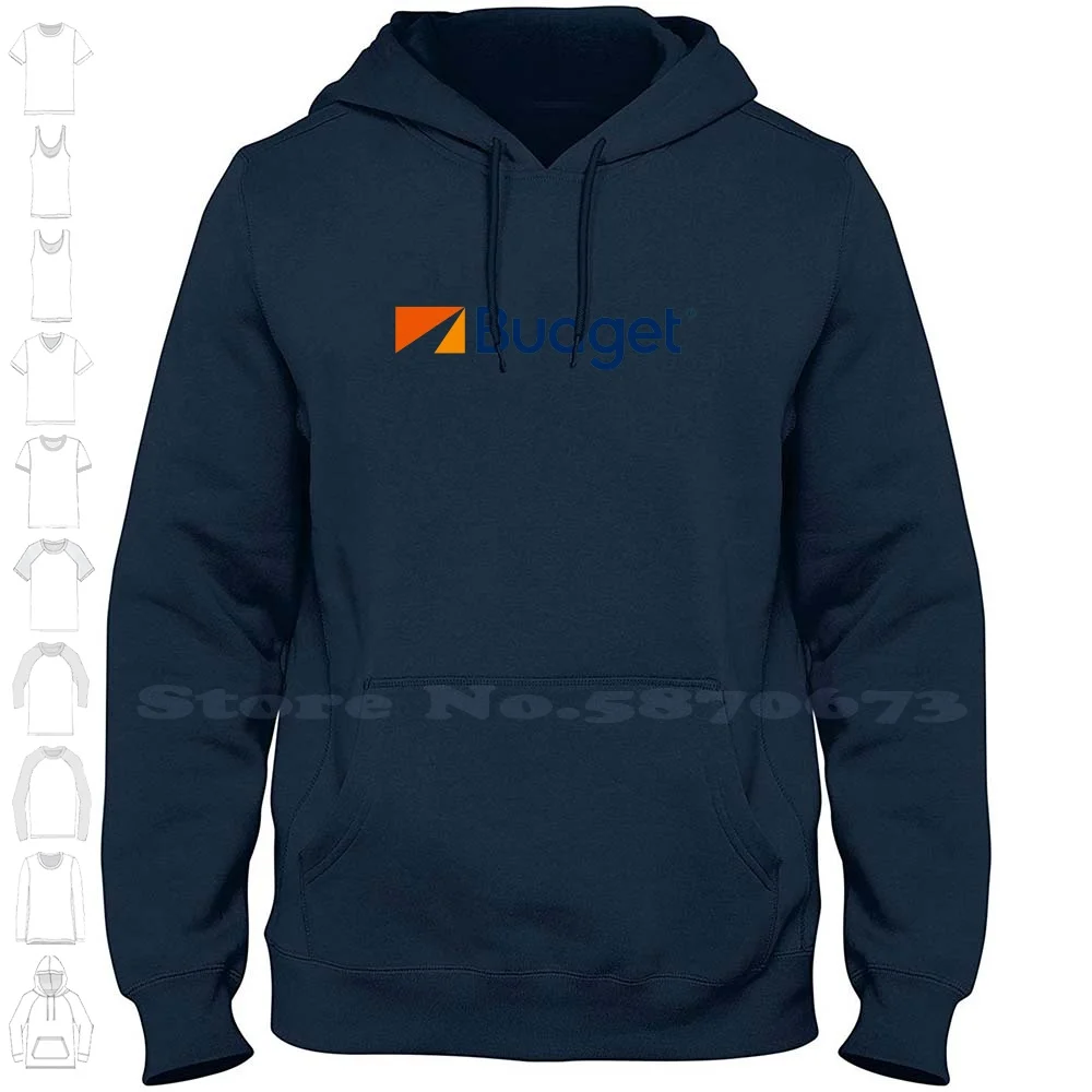 Budget Rent a Car Logo Fashion Sweatshirt Top Quality 100% Cotton Hoodies