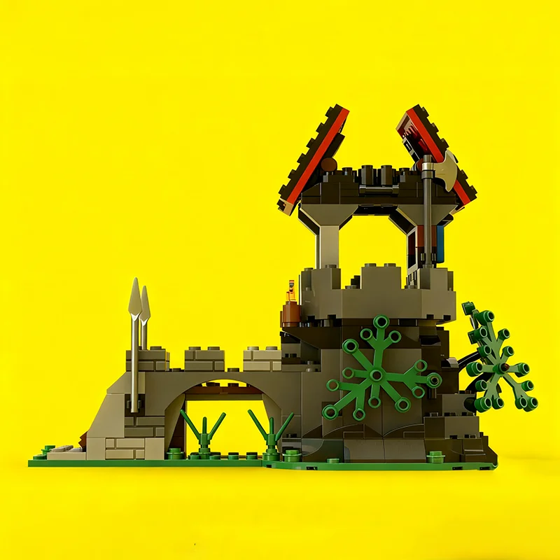 265개 MOC 마지스토 S 마법의 탑 성 모델 빌딩 크리스마스 선물 블록 건축 조립 DIY 장난감 아이디어 브릭 키즈