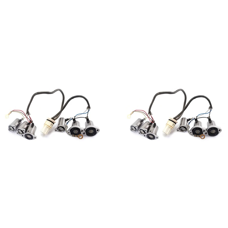 2X Transmission Solenoid Kit For Hyundai Kia Accent Tiburon A4BF3 2000-On (99692) 46313-22700