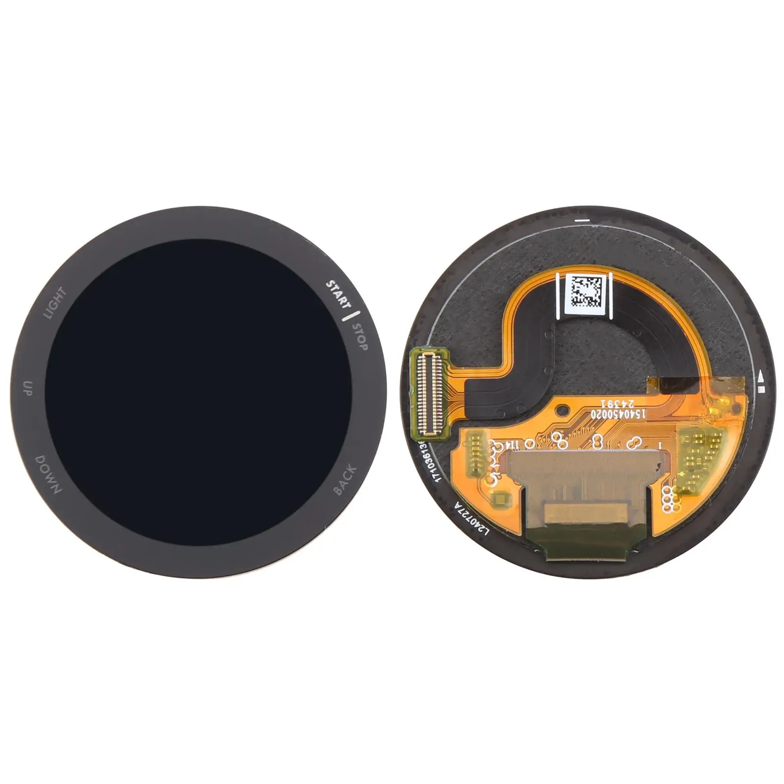 Immagine 3: Display LCD di Ricambio per Smartwatch Garmin Forerunner 165 con Digitalizzatore e Assemblaggio Completo