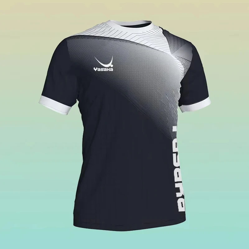 

New Men's T-Shirt 3D Colour-blocking Printed Round Neck Men Clothing Summer Casual Fashion Short-Sleeved Tops Daily Streetwear