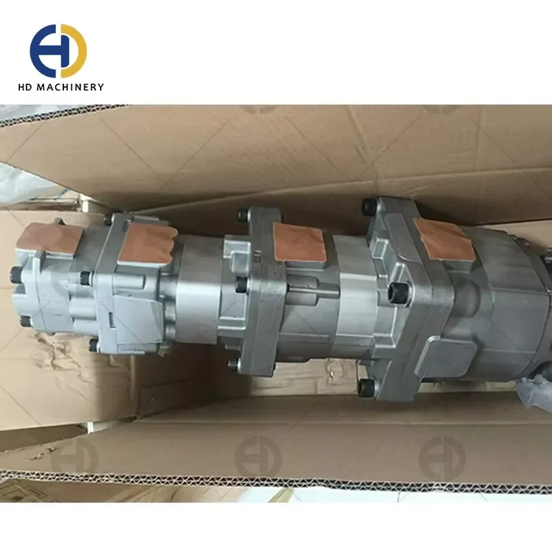 HD Wa320-6 Wheel Loader Hydraulic Gear Pump Assy 705-56-36110