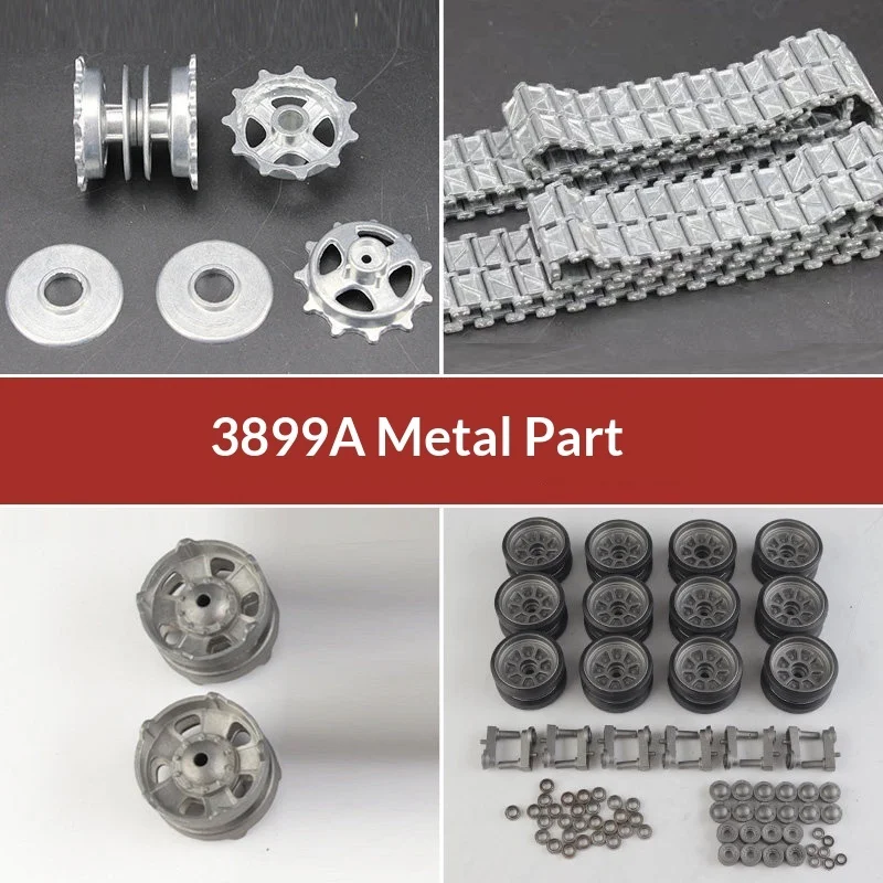 Henglong 1/16 Metal Upgrade Accessories 99a Tank 3899a Accessories Metal Road Wheel Drive Wheel Induction Wheel Track