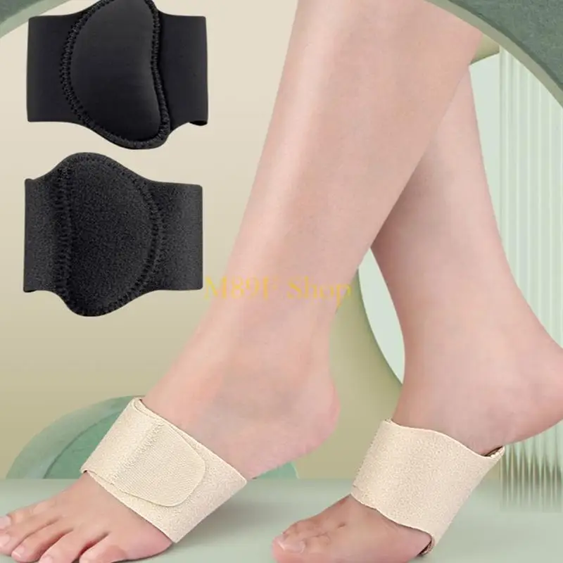 M89F 1 Pair Arch Supports Compression Sleeves for Flat Feet,Plantar Fasciitis Brace