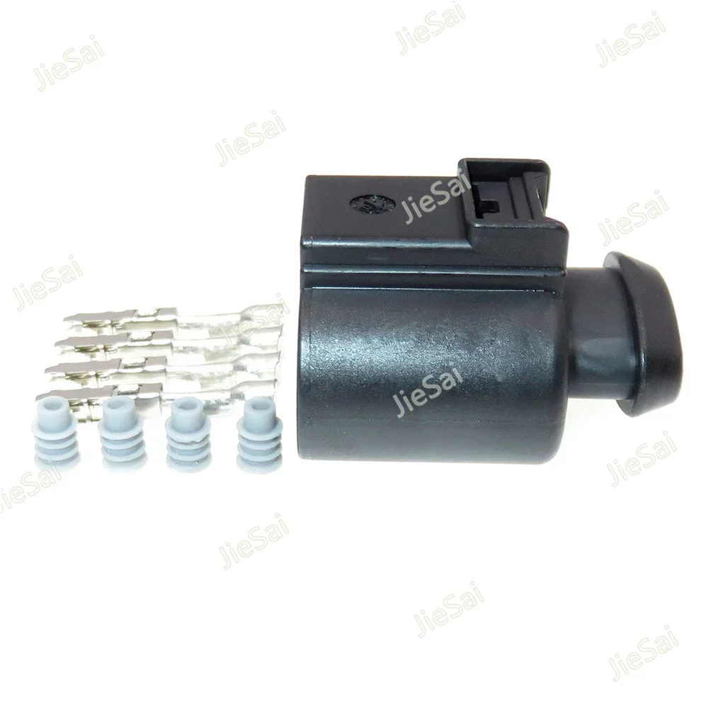 4 Pin Unsealed Connector For VW Audi 8K0973704 Car Wiring Socket 1.5 Series Auto Intake Pressure Sensor Plug