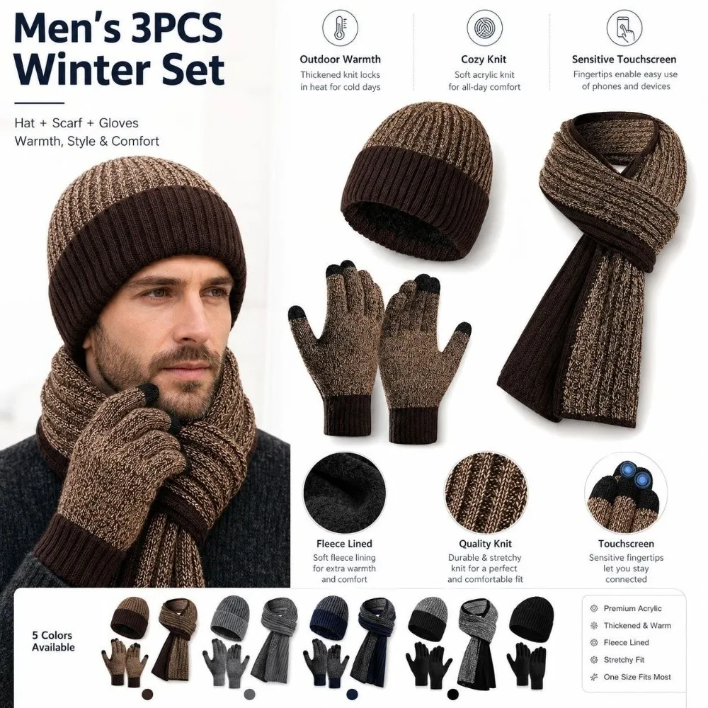 3pcs-set-warm-winter-hat-scarf-gloves-set-non-slip-lining-scarf-neck-warmer-suit-thicken-elastic-knit-beanie-snood-set-for-men