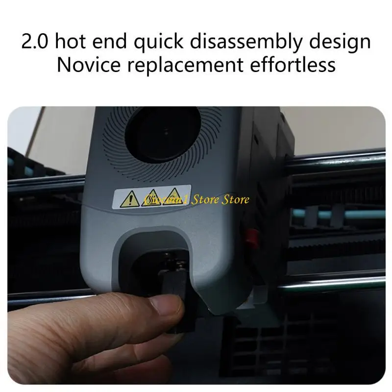 

A3PC 5M/5MPro Hotend Head Caremic Heating Block for 3D Printers Ensures Reduced Wear and Increased Stability