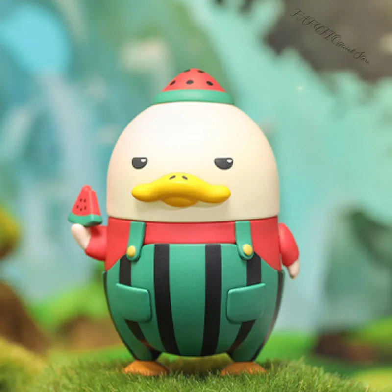 DUCKOO Watermelon YA Toys Duck Hanging Card Anime Action Figure Ornament Home Decor Desktop Dolls Model Girls Gift