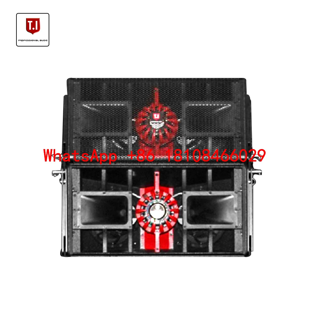 T.I Pro Audio High-end Wolf Series Line Array System  Dual 10 Inch Neodymium Woofers Nightclub Sound System Speakers