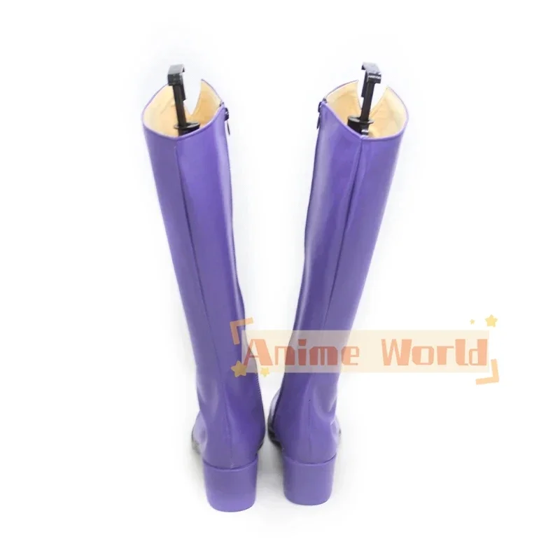 Matroos Saturnus Cosplay Schoenen Tomoe Hotaru Cosplay Prop Pu Lederen Schoenen Halloween Carnaval Laarzen Op Maat Gemaakt