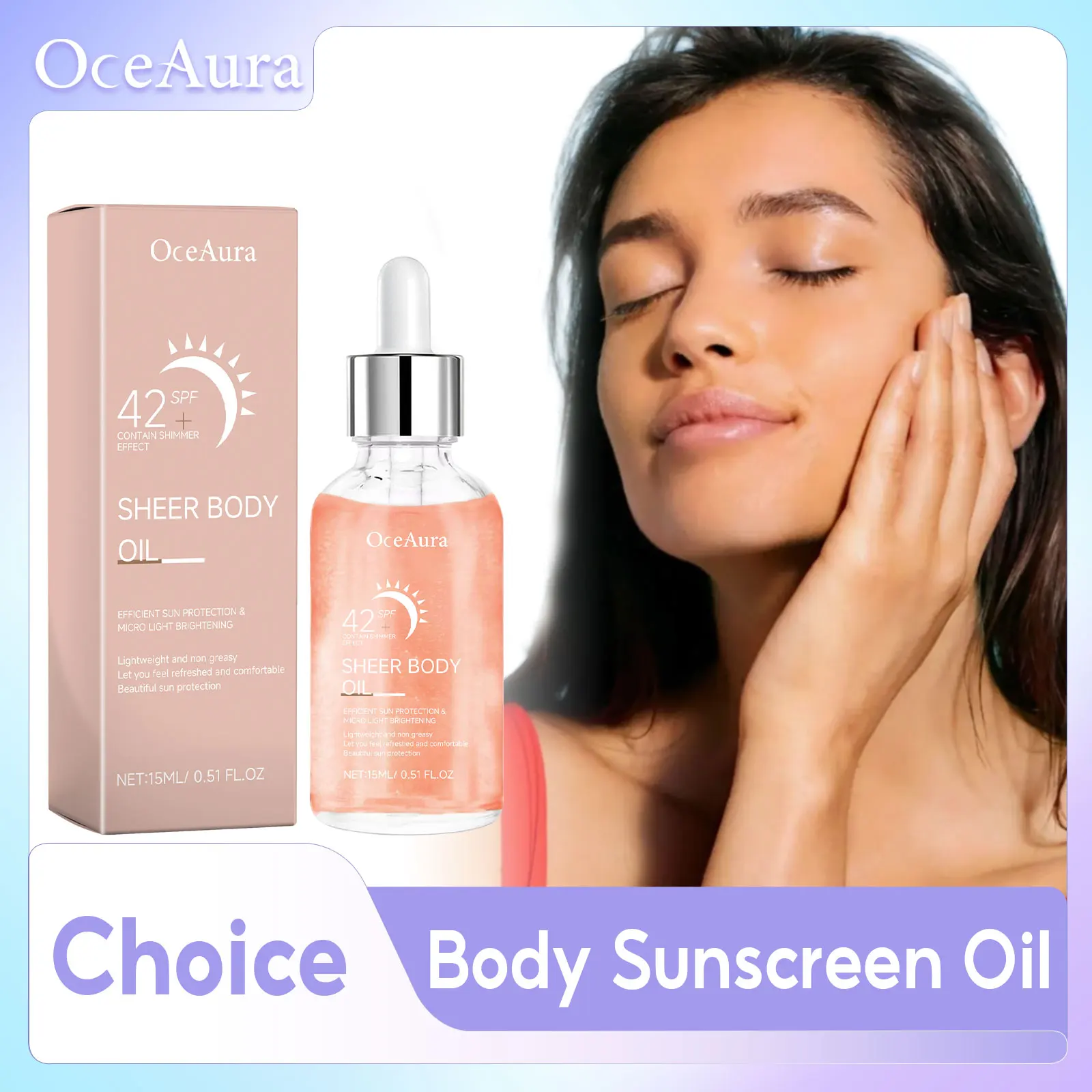 

Korean Facial Sunscreen Spf 42 Body Uv Protection Serum Soothe Dryness Hydrating Smooth Skin Prevent Tanning Sun Block Cream