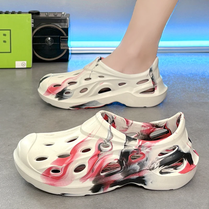 

Summer Outer Wear Men's Sandals Baotou Camouflage Slippers Casual Non-Slip Beach Sandals