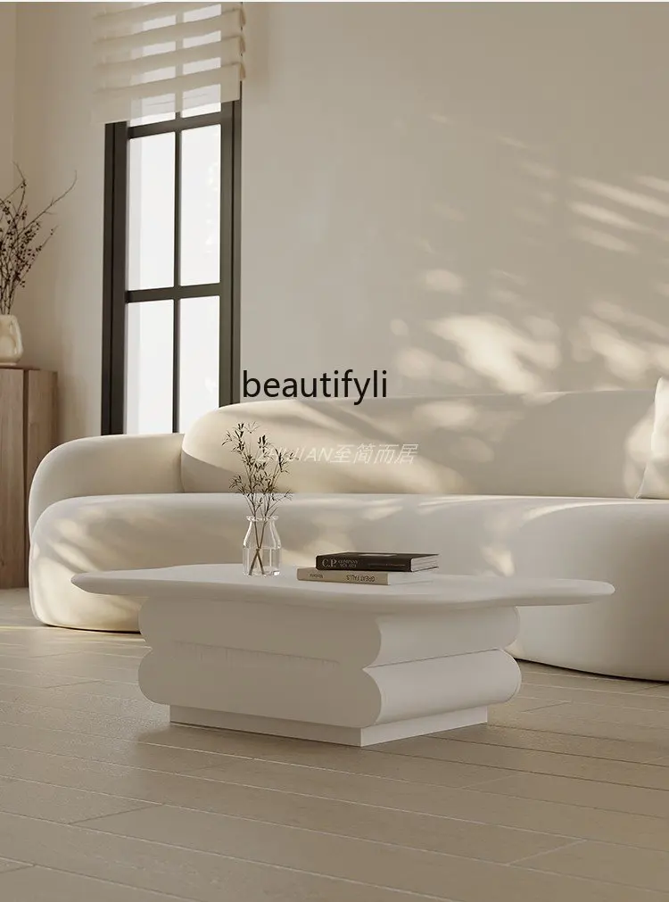 

Coffee Table Living Room Home Small Apartment Modern Simple Special-Shaped Coffee Table Combination High Sense