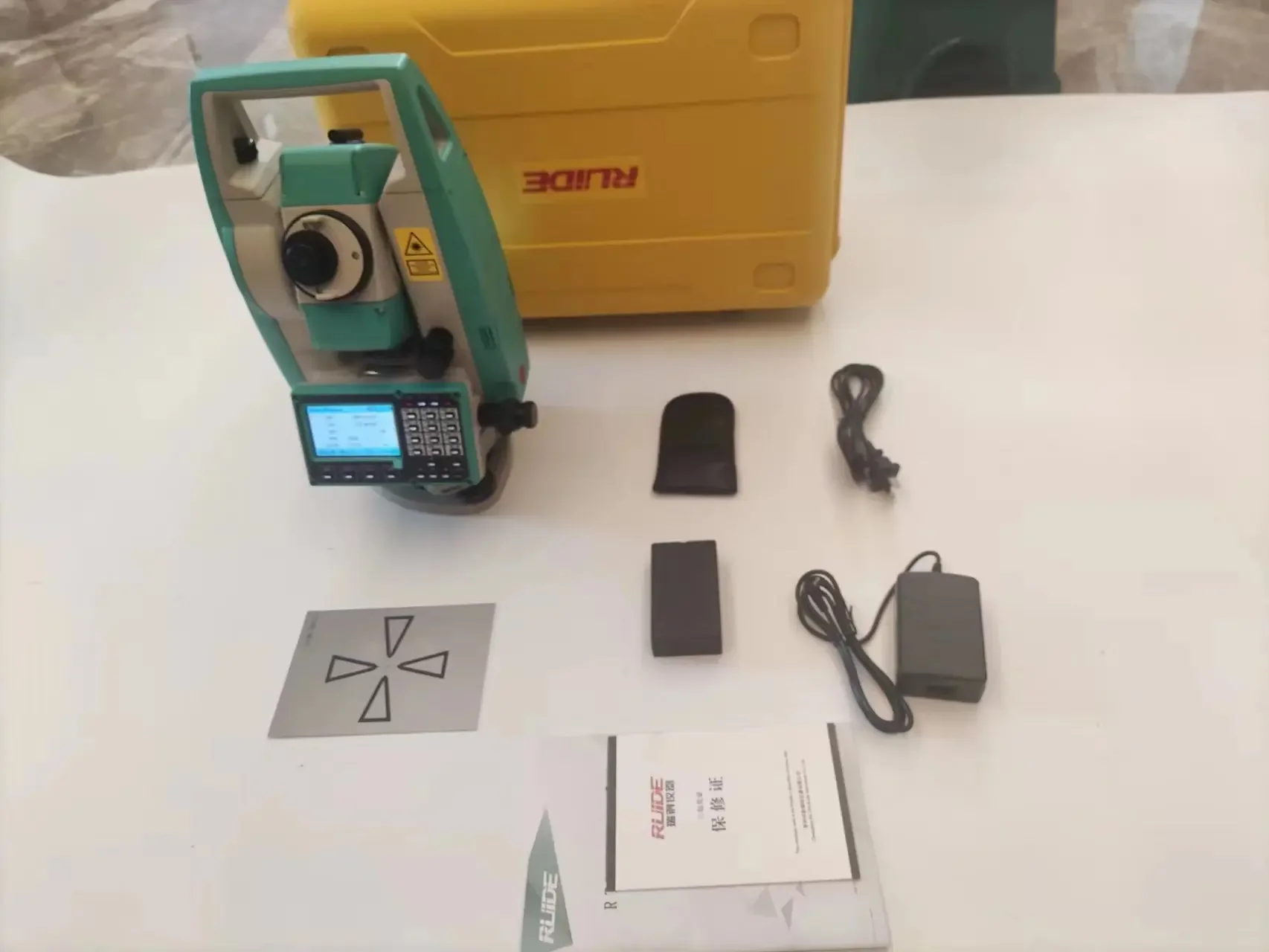 Estação total Theodolite Eletrônico Examinando Instrumentos, Alta Precisão, 2 ", RTS-822R10M-RCS