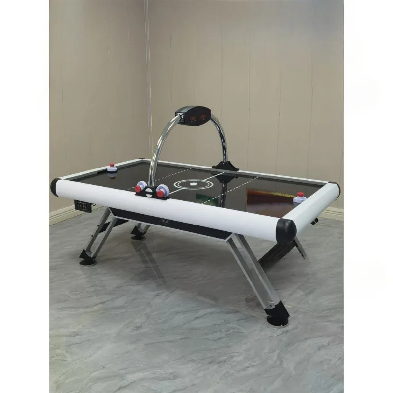 

Table Ice Hockey Machine Air Hanging Board Game Electric Meter Reinforced Aluminum Face Party