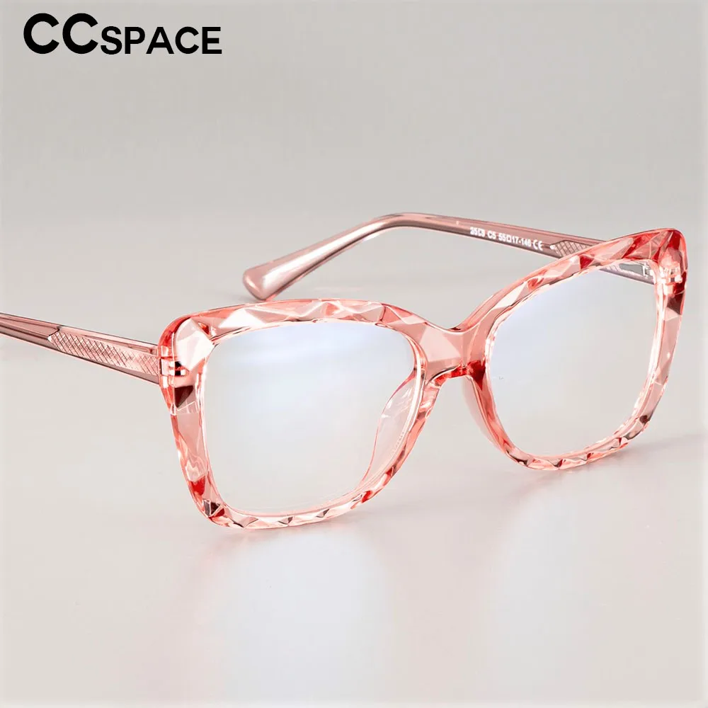 51019 Anti-blue Light Plastic Titanium Glasses Frames Cat Eye Ultralight Mężczyźni Kobiety Optyczne modne okulary komputerowe