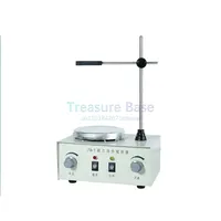 Lab Heating Dual Control Mixer For Stirring 250W 1000ml Hot Plate Magnetic Stirrer Mixer 110/220V Heating Magnetic Stirrer 79-1