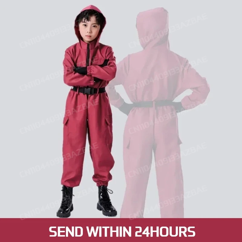 

New 2026 Halloween Paper Note House Cosplay Game Clothes Adult and Children Role Play Clown Onesie Performance Costumes