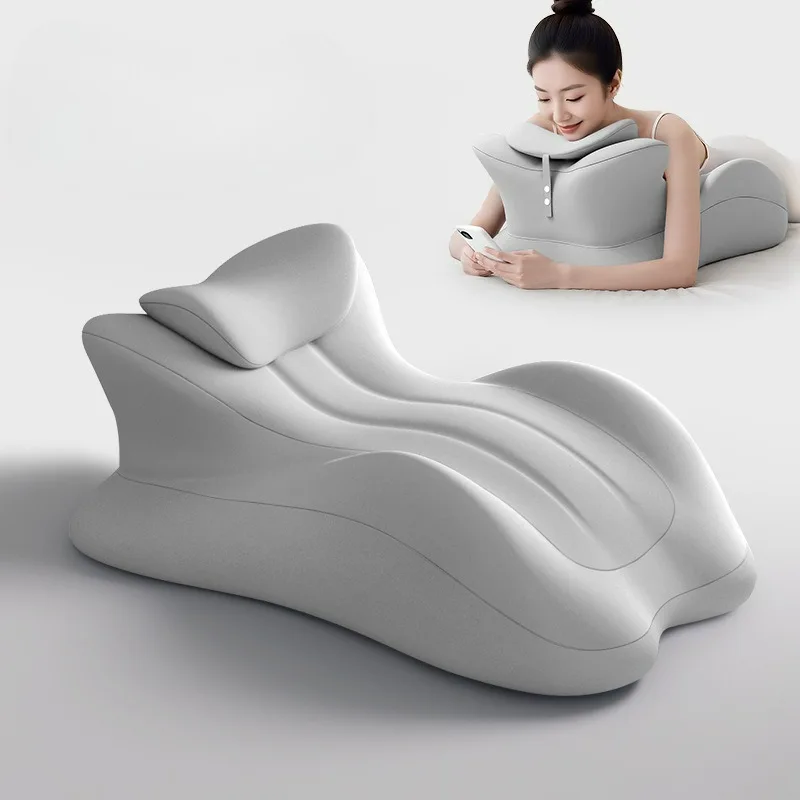 EVERGREENWEB - Cuscino da Lettura ergonomico, Cuscino Schienale a Cuneo per Letto e Divano
