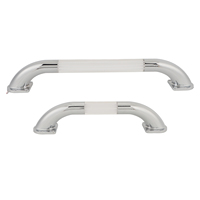 RV Entry Door Grab Bar Oxidation Resistant Easy Install LED Lighting RV Grip Assist Handle Waterproof for  Trailer Yacht