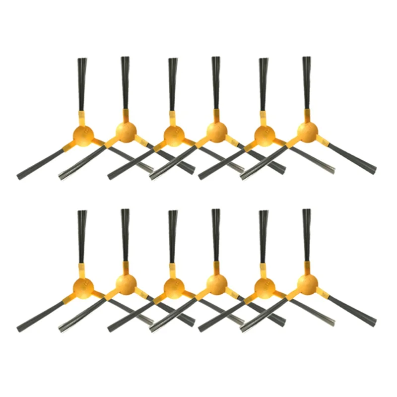 popular 12Pcs for Ikhos Create NetBot S15 Neatsvor X500 X600 Tesvor X500 Pro Robot Vacuum Cleaner Side Brush